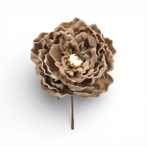 RAMETTO PEONIA CM 20 - BRONZO